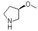 (S)-3-Methoxypyrrolidine molecular structure (CAS 120099-61-8)