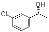 structure of CAS# 120121-01-9, (R)-1-(3-Chlorophenyl)ethanol;(+)-1-(m-Chlorophenyl)ethanol; (alphaR)-3-Chloro-alpha-methylbenzenemethanol