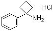 structure of CAS# 120218-45-3, 1-Phenylcyclobutylamine hydrochloride