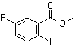 结构式 CAS# 1202897-48-0, 5-氟-2-碘苯甲酸甲酯