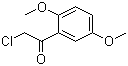 结构式 CAS# 1204-22-4, 2-氯-1-(2,5-二甲氧苯基)乙酮