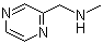 structure of CAS# 120739-79-9, N-Methylpyrazinemethanamine;N-Methyl-2-pyrazinemethanamine