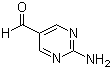 2-Amino-5-pyrimidinecarboxyaldehyde molecular structure (CAS 120747-84-4)