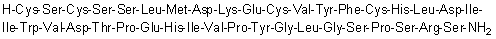 Endothelin 1 (swine), big molecular structure (CAS 120796-99-8)