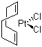 structure of CAS# 12080-32-9, Dichloro(1,5-cyclooctadiene)platinum(II);(1,5-Cyclooctadiene)platinum(II) dichloride; Platinum(COD)dichloride