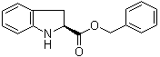 (S)-2,3-Dihydro-1H-indole-2-carboxylic acid phenylmethyl ester molecular structure (CAS 120925-75-9)