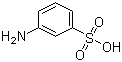 结构式 CAS# 121-47-1, 3-氨基苯磺酸; 间氨基苯磺酸