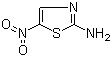 structure of CAS# 121-66-4, 2-Amino-5-nitrothiazole;5-Nitro-2-aminothiazole; Enheptyne