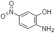 2-Amino-5-nitrophenol molecular structure (CAS 121-88-0)