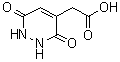 structure of CAS# 121073-74-3, 1,2,3,6-Tetrahydro-3,6-dioxo-4-pyridazineacetic acid;(3,6-Dioxo-1,2,3,6-tetrahydro-4-pyridazinyl)acetic acid; (6-Hydroxy-3-oxo-2,3-dihydropyridazin-4-yl)acetic acid; NSC 78800