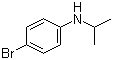 structure of CAS# 121086-19-9, 4-Bromo-N-isopropylaniline;4-Bromo-N-(propan-2-yl)aniline; (4-Bromophenyl)isopropylamine
