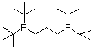 结构式 CAS# 121115-33-1, 1,3-双(二叔丁基膦)丙烷