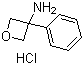 结构式 CAS# 1211284-11-5, 3-苯基-3-氧杂环丁胺盐酸盐