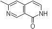 结构式 CAS# 1211594-51-2, 6-甲基-2,7-萘啶-1(2H)-酮