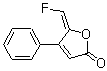 5-(Fluoromethylene)-4-phenyl-2(5H)-furanone molecular structure (CAS 1212059-19-2)