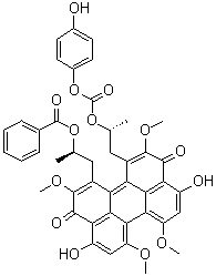 Calphostin C molecular structure (CAS 121263-19-2)