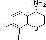 structure of CAS# 1213550-52-7, (4R)-7,8-Difluoro-3,4-dihydro-2H-1-benzopyran-4-amine
