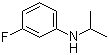 structure of CAS# 121431-27-4, N-Isopropyl-3-fluoroaniline;3-Fluoro-N-isopropylaniline; 3-Fluoro-N-(1-methylethyl)benzenamine