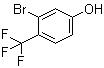 structure of CAS# 1214385-56-4, 3-Bromo-4-(trifluoromethyl)phenol