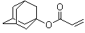 structure of CAS# 121601-93-2, 1-Adamantyl acrylate;2-Propenoic acid tricyclo[3.3.1.1(3,7)]dec-1-yl ester