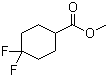 结构式 CAS# 121629-14-9, 4,4-二氟环己基甲酸甲酯