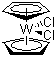 Bis(cyclopentadienyl)tungsten dichloride molecular structure (CAS 12184-26-8)