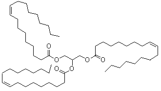 Trioleoylglyceride molecular structure (CAS 122-32-7)