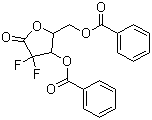 2-Deoxy-2,2-difluoro-D-erythro-pentafuranous-1-ulose-3,5-dibenzoate molecular structure (CAS 122111-01-7)