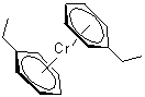Bis(ethylphenyl)chromium molecular structure (CAS 12212-68-9)