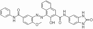 Pigment Red 176 molecular structure (CAS 12225-06-8)