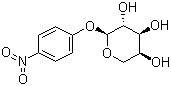 4-Nitrophenyl alpha-L-arabinopyranoside molecular structure (CAS 1223-07-0)