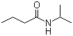 结构式 CAS# 122348-67-8, N-(1-甲基乙基)丁酰胺; N-异丙基丁酰胺