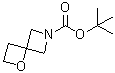 1-Oxa-6-azaspiro[3.3]heptane-6-carboxylic acid1,1-dimethylethyl ester molecular structure (CAS 1223573-41-8)