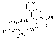 Pigment Red 52:2 molecular structure (CAS 12238-31-2)