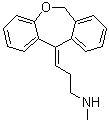 Nordoxepin molecular structure (CAS 1225-56-5)