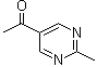结构式 CAS# 1225223-42-6, 1-(2-甲基嘧啶-5-基)乙酮