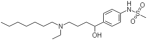 Ibutilide molecular structure (CAS 122647-31-8)