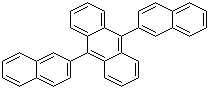 9,10-Di(2-naphthyl)anthracene molecular structure (CAS 122648-99-1)