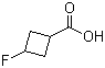 structure of CAS# 122665-96-7, 3-Fluorocyclobutanecarboxylic acid