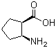 (1R,2S)-2-Aminocyclopentanecarboxylic acid molecular structure (CAS 122672-46-2)