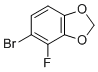 5-Bromo-4-fluorobenzo[d][1,3]dioxole molecular structure (CAS 1226808-75-8)