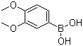 结构式 CAS# 122775-35-3, 3,4-二甲氧基苯硼酸
