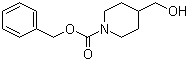 1-Cbz-4-hydroxymethylpiperidine molecular structure (CAS 122860-33-7)