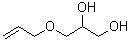 结构式 CAS# 123-34-2, 3-(烯丙氧基)-1,2-丙二醇
