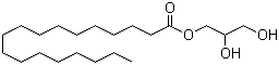 结构式 CAS# 123-94-4, 单硬脂酸甘油酯; 单甘酯
