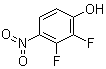 结构式 CAS# 123173-60-4, 2,3-二氟-4-硝基苯酚