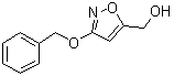 结构式 CAS# 123320-44-5, 3-(苯基甲氧基)-5-异恶唑甲醇
