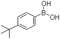 结构式 CAS# 123324-71-0, 4-叔丁基苯硼酸; 4-叔丁基苯基硼酸