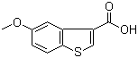 5-Methoxybenzo[b]thiophene-3-carboxylic acid molecular structure (CAS 123392-43-8)