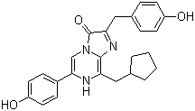 Coelenterazine cp molecular structure (CAS 123437-25-2)